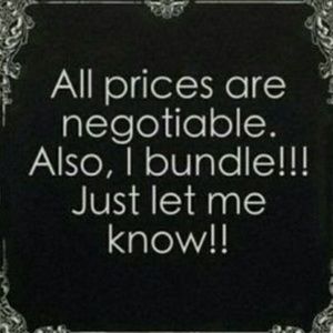 Make An Offer/Bundle and Save!